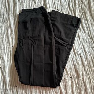 Black medium tall Marvella white cross scrub pants